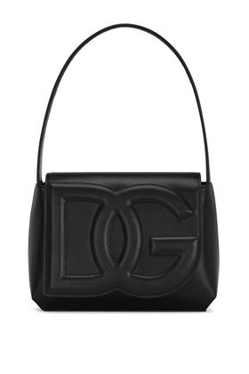 Logo-embossed leather shoulder bag  Dolce & Gabbana | BB7516AW57680999